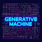 Telegram profile photo for GENERATIVE MACHINE