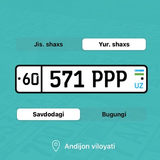 Telegram profile photo for Avtoraqam571 Auksion