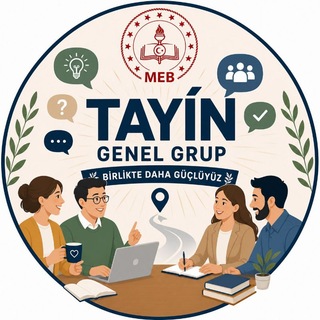 Telegram profile photo for MEB | TAYİN GRUBU | GENEL