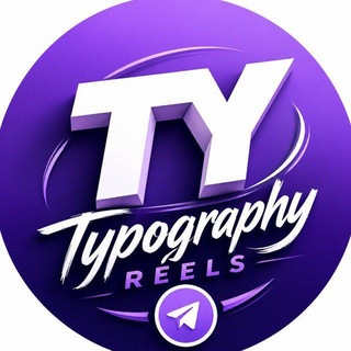 Telegram profile photo for TYPOGRAPHY
