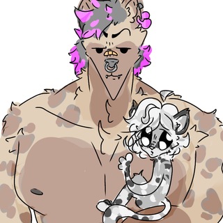 Telegram profile photo for Hyena Sketchworks - SFW & NSFW Furry Art