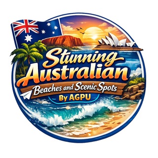 Telegram profile photo for Stunning Australian Beaches and Scenic Spots By AGPU