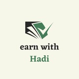 Telegram profile photo for Earn with Hadi