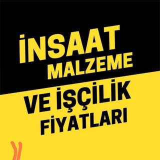 Telegram profile photo for İNŞAAT MALZEME VE İŞÇİLİK FİYATLARI