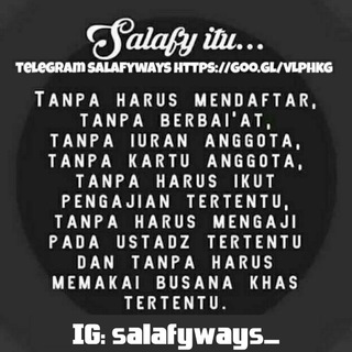 Telegram profile photo for Salafyways