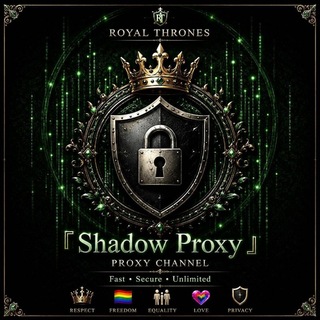 Telegram profile photo for 𝐒𝐇𝐀𝐃𝐎𝐖 𝐏𝐑𝐎𝐗𝐘 & VPN