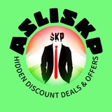 Telegram profile photo for AsliSKP x Hidden Discount Deals & Offers