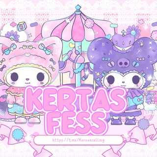 Telegram profile photo for KERTAS FESS BUKAAA 🥰