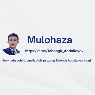 Telegram profile photo for Mulohaza 🧠