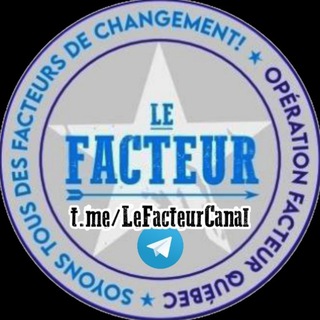 Telegram profile photo for Le Facteur - Canal🇨🇦