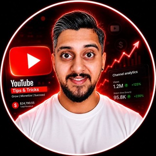 Telegram profile photo for یوتیوب تایم | آموزش یوتیوب