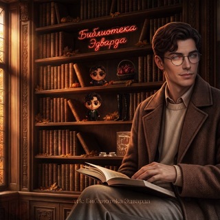 Telegram profile photo for Библиотека Эдварда 📚