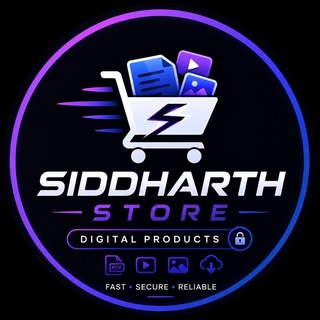Telegram group profile photo for Siddharth Store