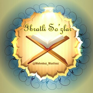 Telegram profile photo for Ibratli So'zlar