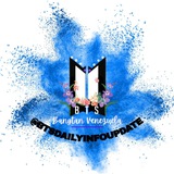 Telegram profile photo for BTS DAILY INFO UPDATE ⟭⟬