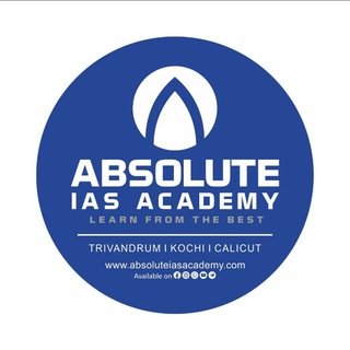 Telegram profile photo for Absolute IAS Academy-the first bi lingual IAS Academy in India