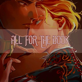 Telegram profile photo for ALL FOR THE BOOK📚🏳️🌈