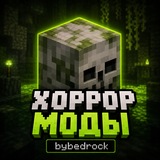 Telegram profile photo for Хоррор моды Minecraft Bedrock/Java