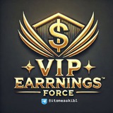 Telegram profile photo for 𝗩𝗜𝗣 𝗘𝗔𝗥𝗡𝗜𝗡𝗚𝗦 𝗙𝗢𝗥𝗖𝗘
