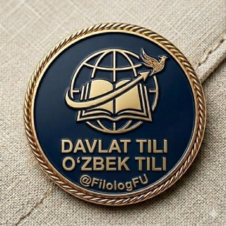 Telegram profile photo for Davlat tili – o'zbek tili
