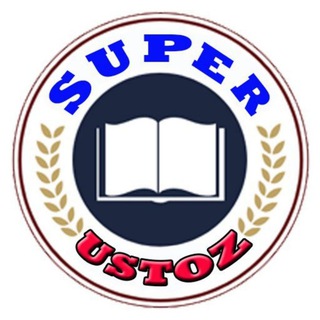 Telegram profile photo for SUPER USTOZ