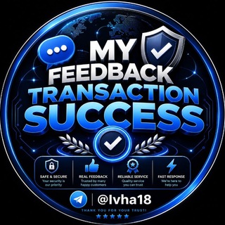 Telegram profile photo for MY FEEDBACK TRX