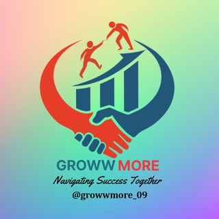 Telegram profile photo for GROWW MORE 09📈🇮🇳