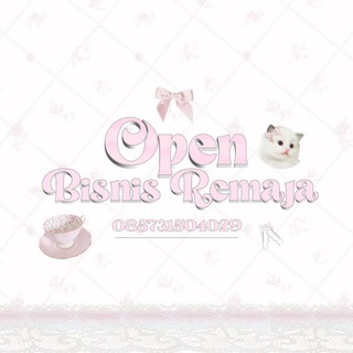 Telegram profile photo for OPEN BISNIS REMAJA🏆