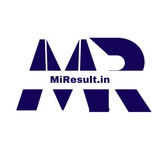 Telegram profile photo for MiResult.in - Free Job Alert
