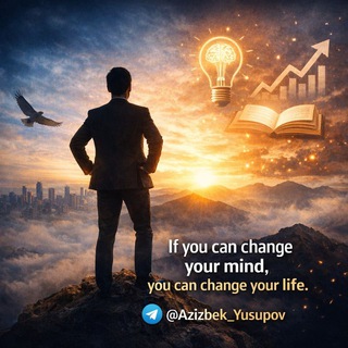 Telegram profile photo for Azizbek Yusupov | Shaxsiy blog | O‘zgarish Nuqtasi