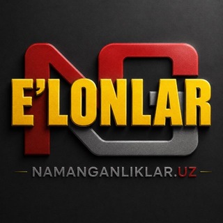 Telegram profile photo for NAMANGANLIKLAR / E'lonlari