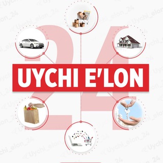 Telegram group profile photo for Uychi e'lon 24 N1 🇺🇿