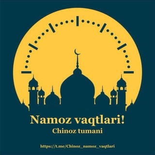 Telegram profile photo for Namoz vaqtlari! Chinoz tumani