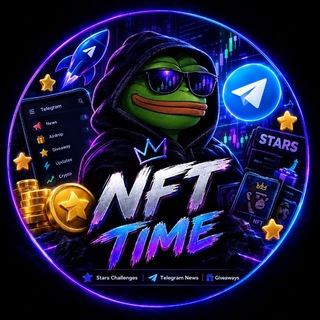 Telegram profile photo for 𝗡𝗙𝗧 𝘁𝗶𝗺𝗲