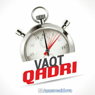Telegram profile photo for 🎤VAQT QADRI Anora Saidova bilan ✅