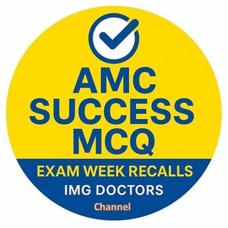 Telegram profile photo for AMC SUCCESS MCQ CHANNEL
