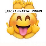 Telegram profile photo for laporan rakyat miskin