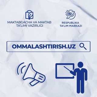 Telegram profile photo for Ommalashtirish platformasiga yordam guruhi