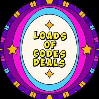 Telegram profile photo for ️ ️ Loads Of Codes Deals ️
