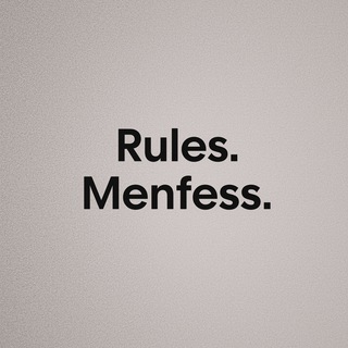 Telegram profile photo for RULES MENFESS