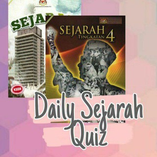 Telegram profile photo for Daily Sejarah Quiz™