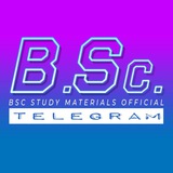 Telegram profile photo for B.sc Final (3rd) year notes