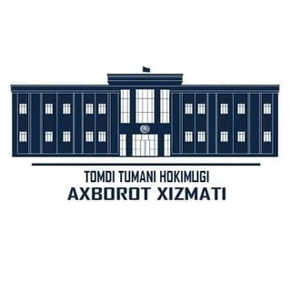 Telegram profile photo for TOMDI TUMANI HOKIMLIGI AXBOROT XIZMATI