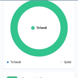 Telegram profile photo for Click tòlov uchun