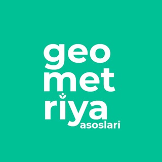 Telegram profile photo for Geometriya asoslari | Khan Academy Oʻzbek