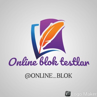 Telegram profile photo for ONLINE BLOK TESTLAR