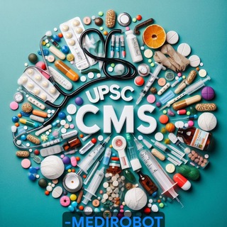 Telegram profile photo for Upsc Cms Quizzes by MEDIROBOT