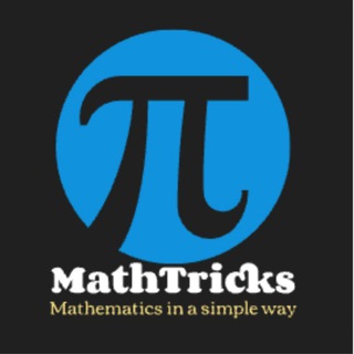 Telegram profile photo for MathTricks ππβ