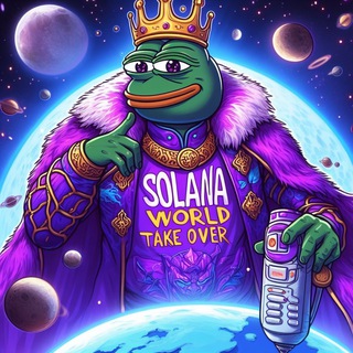 Telegram profile photo for Pepe on Sol MEME Channel
