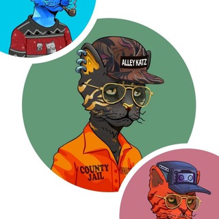 Telegram profile photo for Alley Cats NFT 🐱